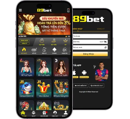 Giao diện casino trực tuyến trên ứng dụng Vabet